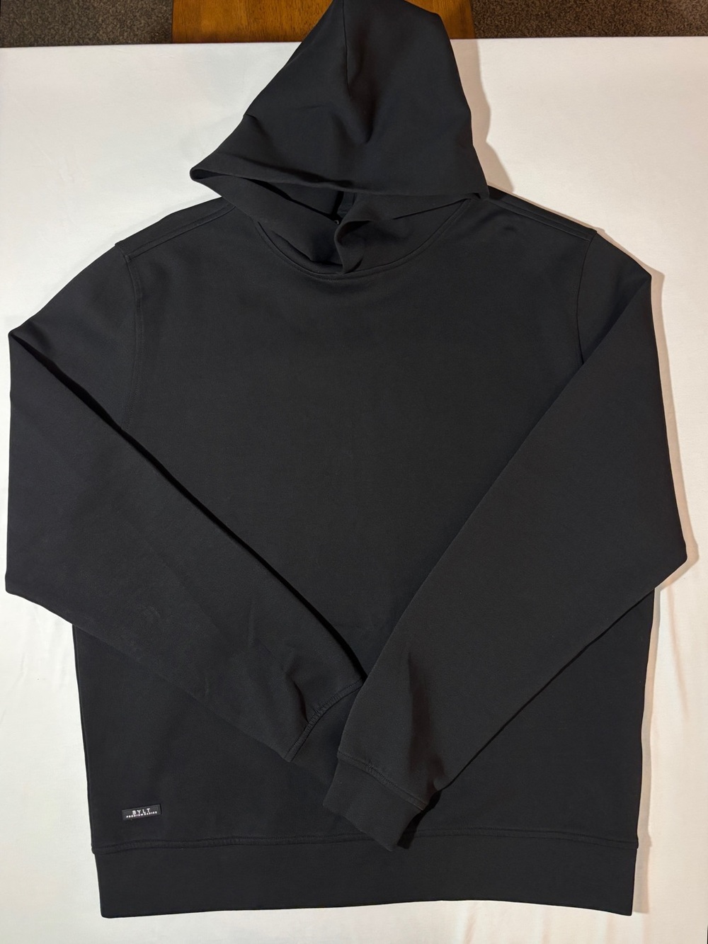BYLT Premium Basics Black Performance Hoodie Size Large